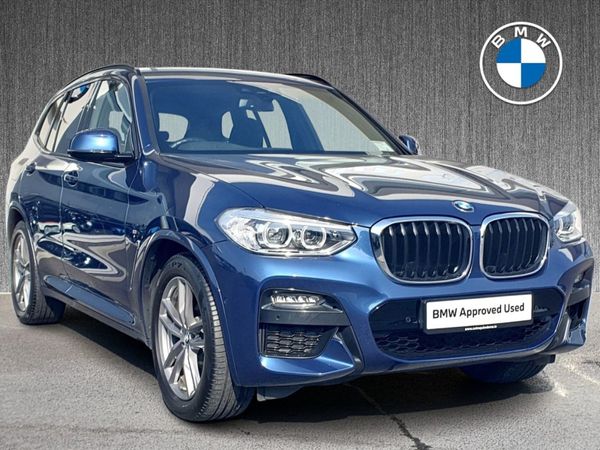 BMW X3 SUV, Diesel Hybrid, 2021, Blue