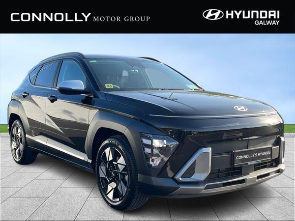 Hyundai KONA SUV, Petrol Hybrid, 2025, Black