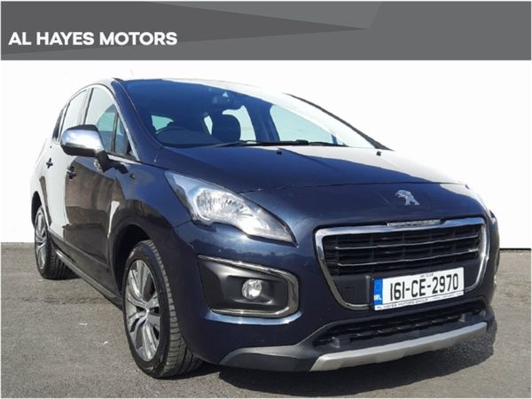 Peugeot 3008 SUV, Diesel, 2016, Blue