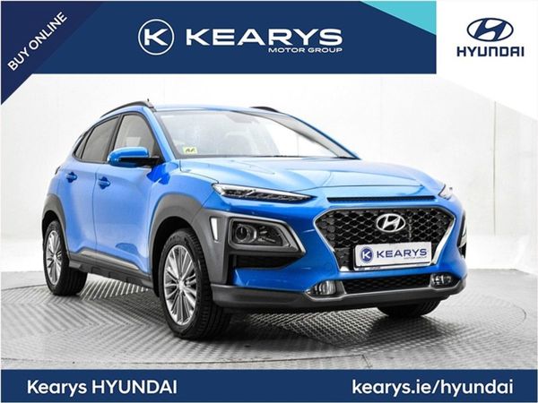 Hyundai KONA Crossover, Petrol, 2019, Blue