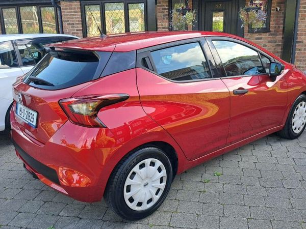 Nissan Micra Hatchback, Petrol, 2019, Red