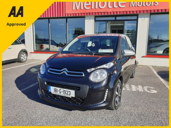 Citroen C1 Hatchback, Petrol, 2018, Black