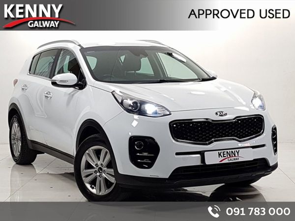 Kia Sportage Estate, Diesel, 2018, White