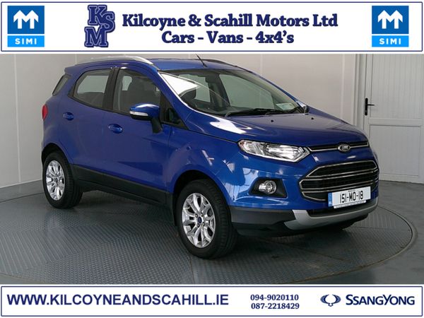 Ford EcoSport SUV, Diesel, 2015, Blue