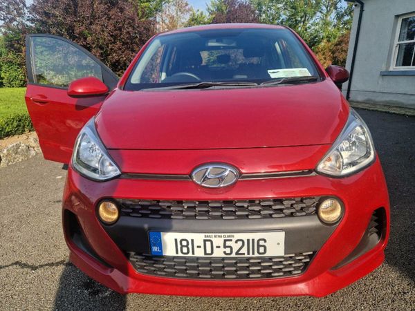 Hyundai i10 Hatchback, Petrol, 2018, Red