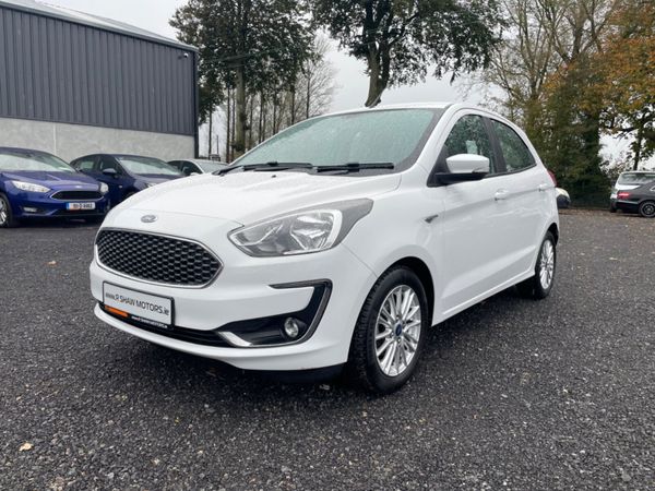 Ford KA Hatchback, Petrol, 2019, White