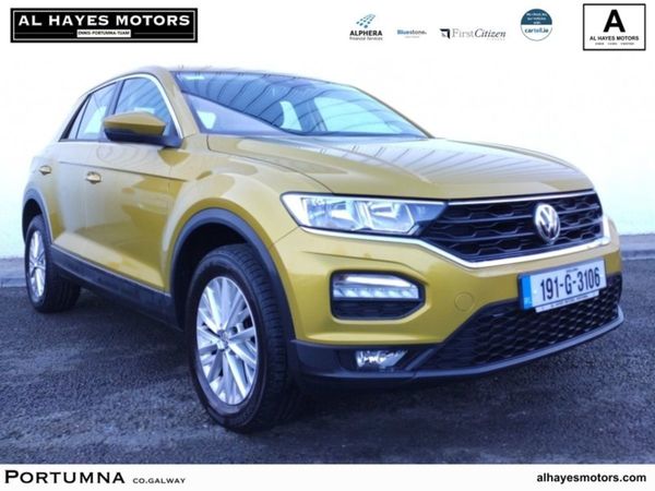 Volkswagen T-Roc SUV, Petrol, 2019, Yellow