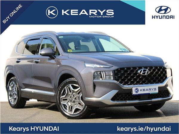 Hyundai Santa Fe SUV, Petrol Plug-in Hybrid, 2022, Blue