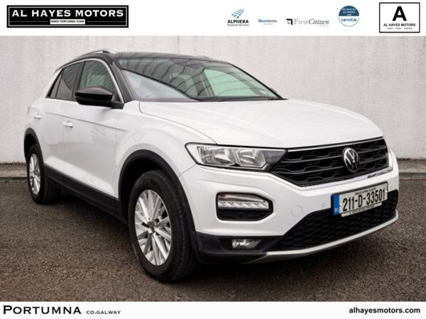 Volkswagen T-Roc SUV, Petrol, 2021, White