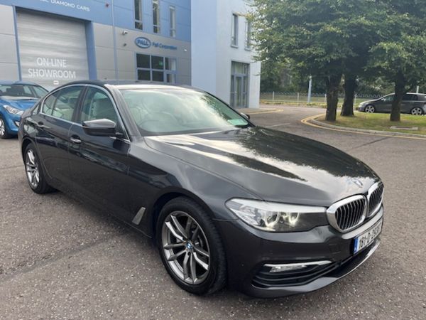 BMW 5-Series Saloon, Diesel, 2018, Grey