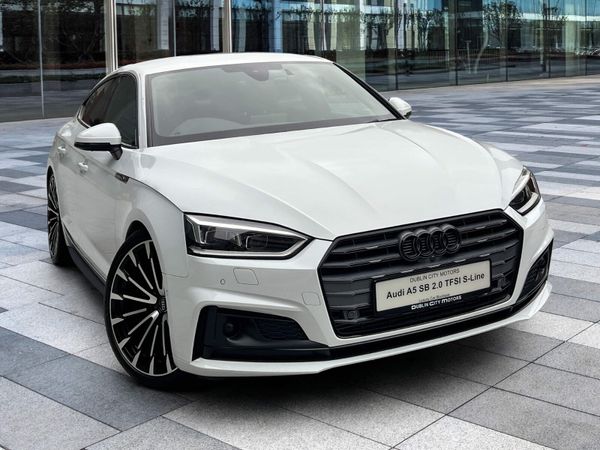 Audi A5 Hatchback, Petrol, 2019, White