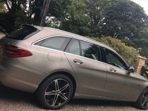 Mercedes-Benz C-Class Estate, Diesel Plug-in Hybrid, 2020, Silver