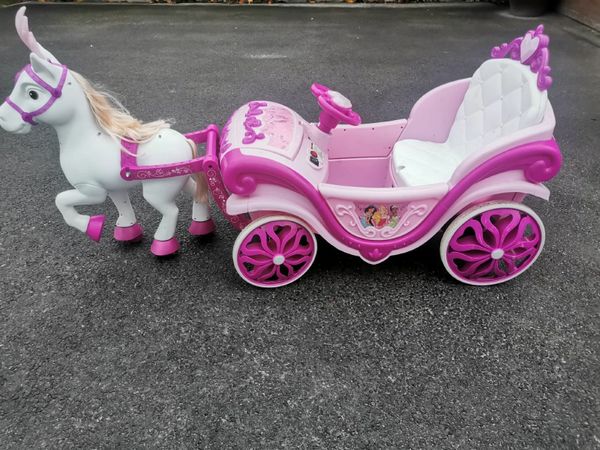 Princess carriage ride on on sale