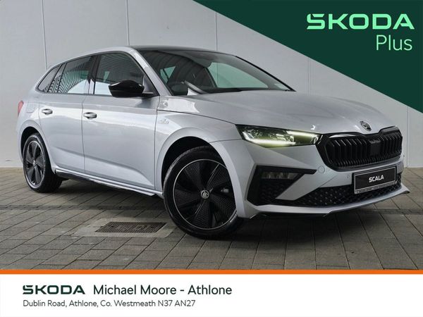 Skoda Scala Hatchback, Petrol, 2025, Silver