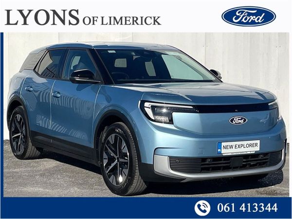 Ford Explorer SUV, Electric, 2025, Blue