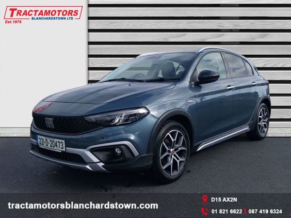 Fiat Tipo Hatchback, Petrol, 2022, Blue