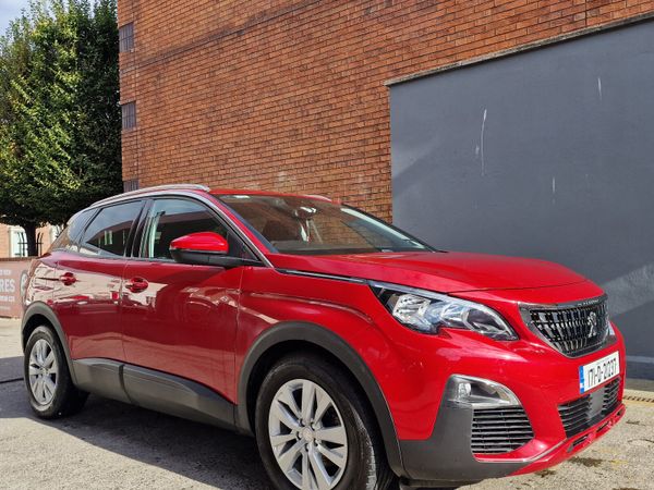 Peugeot 3008 SUV, Diesel, 2017, Red