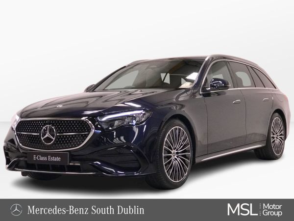 Mercedes-Benz E-Class Estate, Diesel Plug-in Hybrid, 2025, Blue