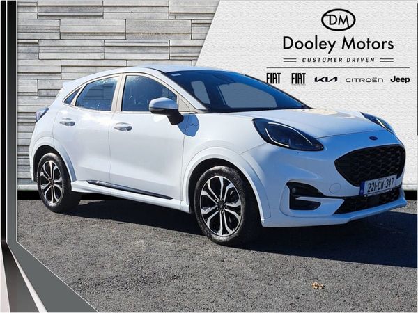 Ford Puma MPV, Petrol Hybrid, 2022, White