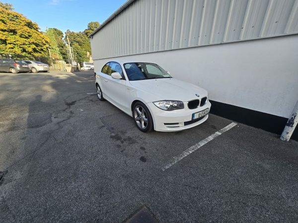 BMW 1-Series Coupe, Diesel, 2010, White