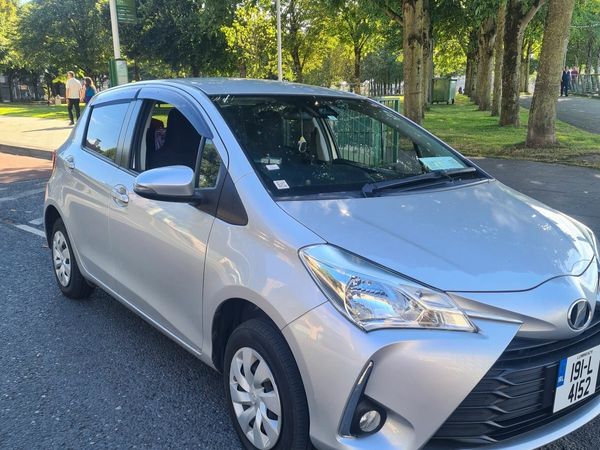 Toyota Vitz Hatchback, Petrol, 2019, Silver