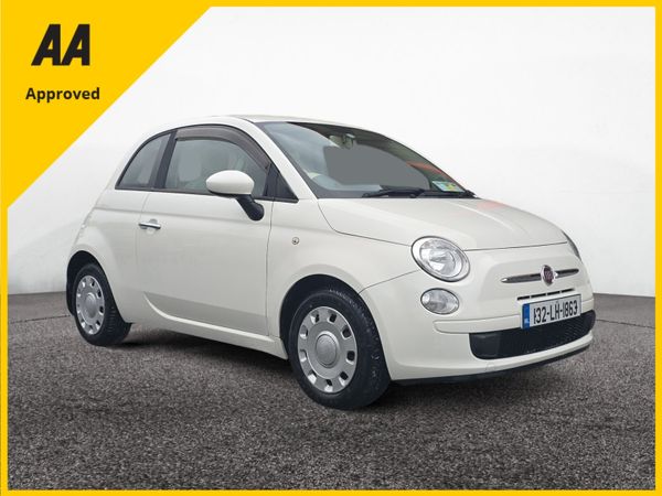 Fiat 500 Hatchback, Petrol, 2013, White