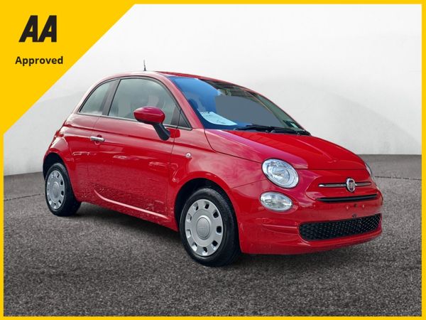 Fiat 500 Hatchback, Petrol, 2023, Red