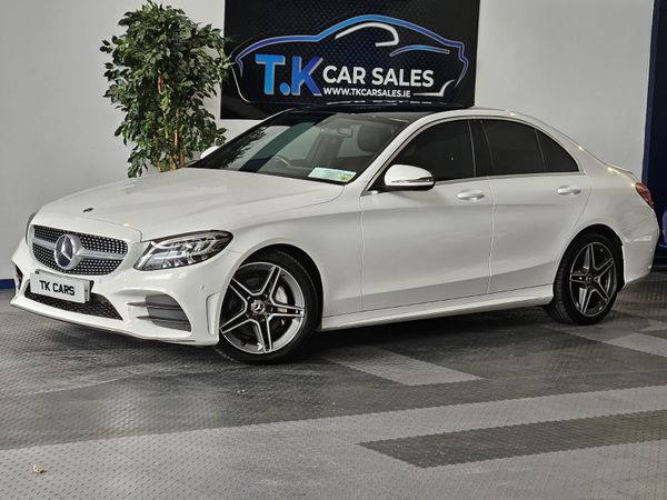 Mercedes-Benz C-Class Saloon, Diesel, 2019, White