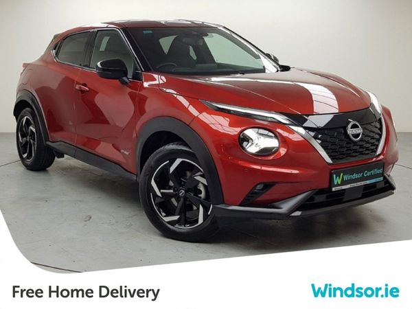 Nissan Juke SUV, Petrol Hybrid, 2024, Red