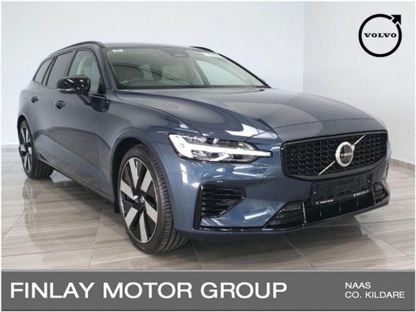 Volvo V60 Estate, Petrol Plug-in Hybrid, 2025, Blue