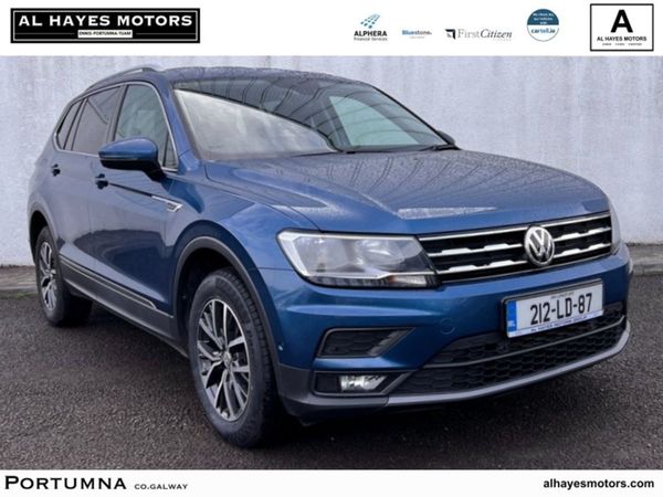 Volkswagen Tiguan Allspace SUV, Diesel, 2021, Blue