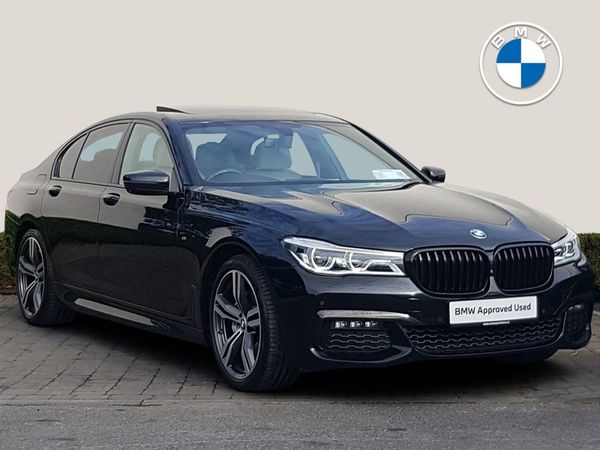 BMW 7-Series Saloon, Diesel, 2018, Black