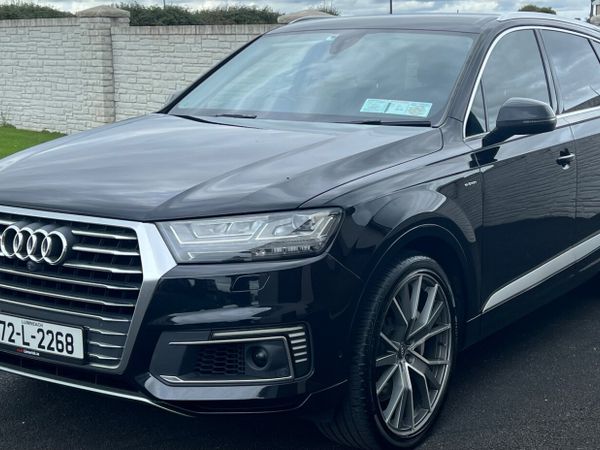 Audi Q7 SUV, Diesel Plug-in Hybrid, 2017, Black