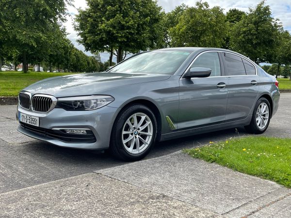 BMW 5-Series Saloon, Diesel, 2017, Blue