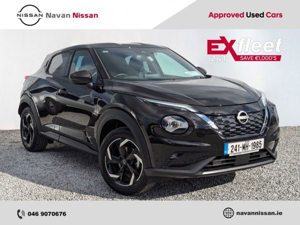 Nissan Juke SUV, Petrol Hybrid, 2024, Black