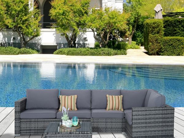 anthracite rattan corner sofa 21 Garden Landscaping Ads For Sale in Ireland DoneDeal