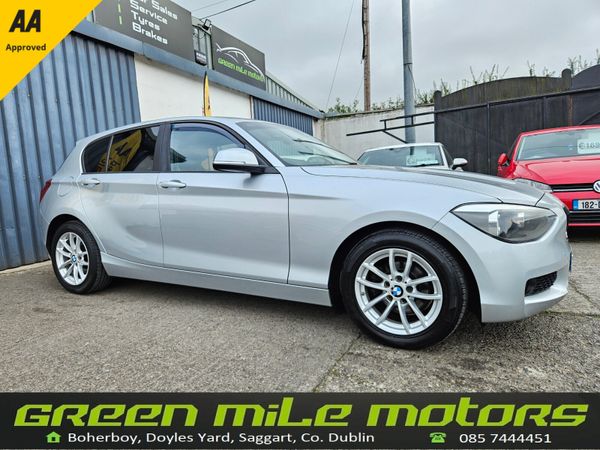 BMW 1-Series Hatchback, Diesel, 2014, Silver