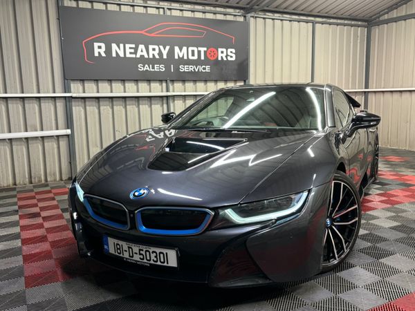 BMW i8 Coupe, Petrol Plug-in Hybrid, 2018, Grey