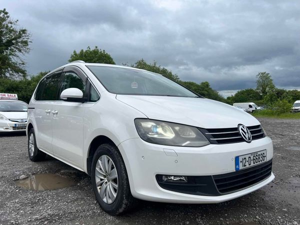 Volkswagen Sharan MPV, Petrol, 2012, White