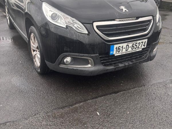 Peugeot 2008 SUV, Diesel, 2016, Black