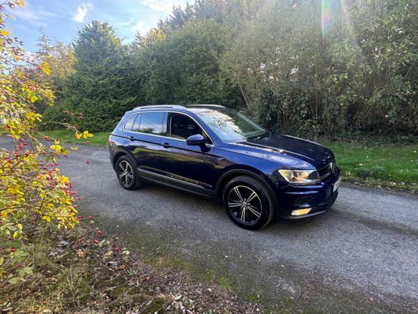 Volkswagen Tiguan SUV, Diesel, 2017, Blue