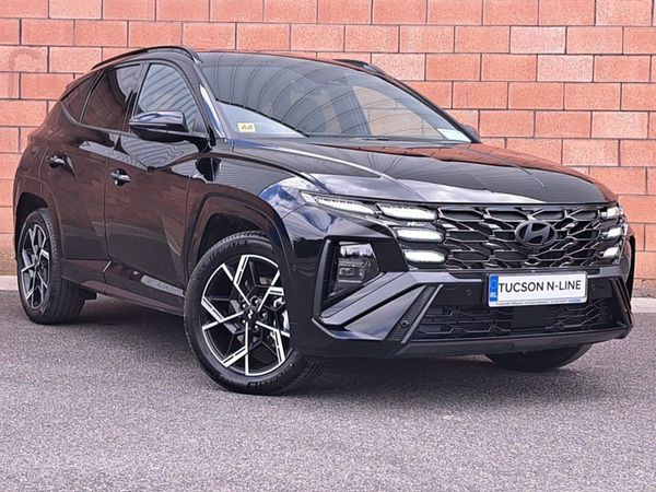 Hyundai Tucson SUV, Petrol Hybrid, 2025, Black