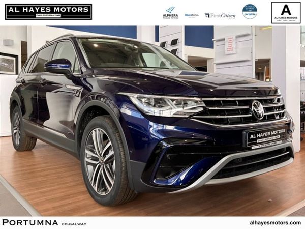 Volkswagen Tiguan Allspace SUV, Diesel, 2023, Blue