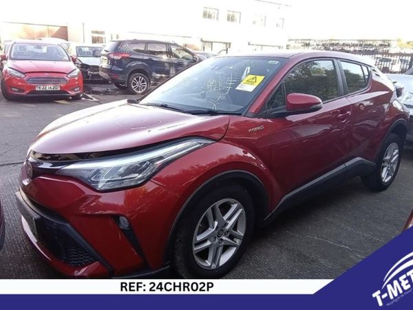 Toyota C-HR SUV, Petrol Hybrid, 2020, Red