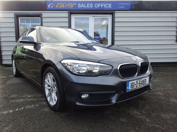 BMW 1-Series Hatchback, Diesel, 2016, Grey