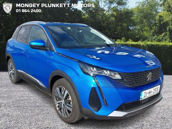 Peugeot 3008 MPV, Petrol Plug-in Hybrid, 2021, Blue