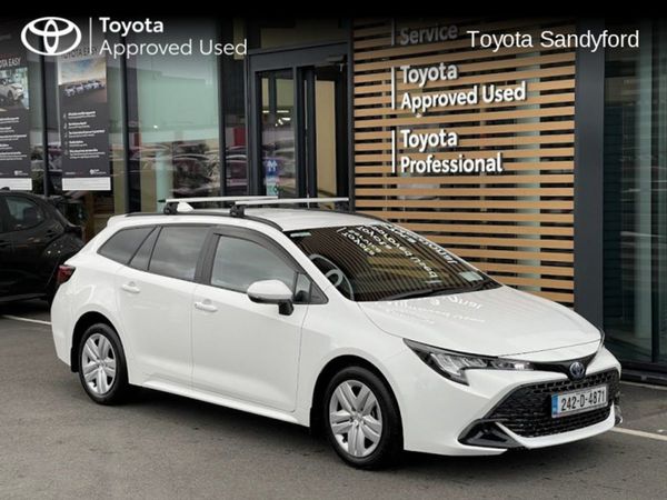 Toyota Corolla Estate, Hybrid, 2024, White