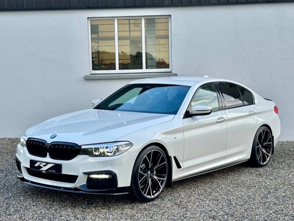 BMW 5-Series Saloon, Diesel, 2018, White