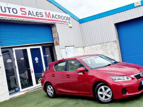 Lexus CT Hatchback, Petrol Hybrid, 2014, Red