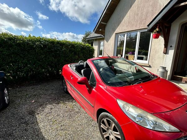 Peugeot 207 Convertible, Petrol, 2008, Red